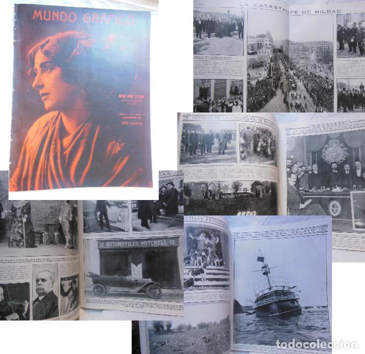 Coleccionismo de Revistas y Peri&oacute;dicos: MUNDO GR&Aacute;FICO. Revista Popular Ilustrada. A&ntilde;o II, N&uacute;m 58, 4 diciembre 1912