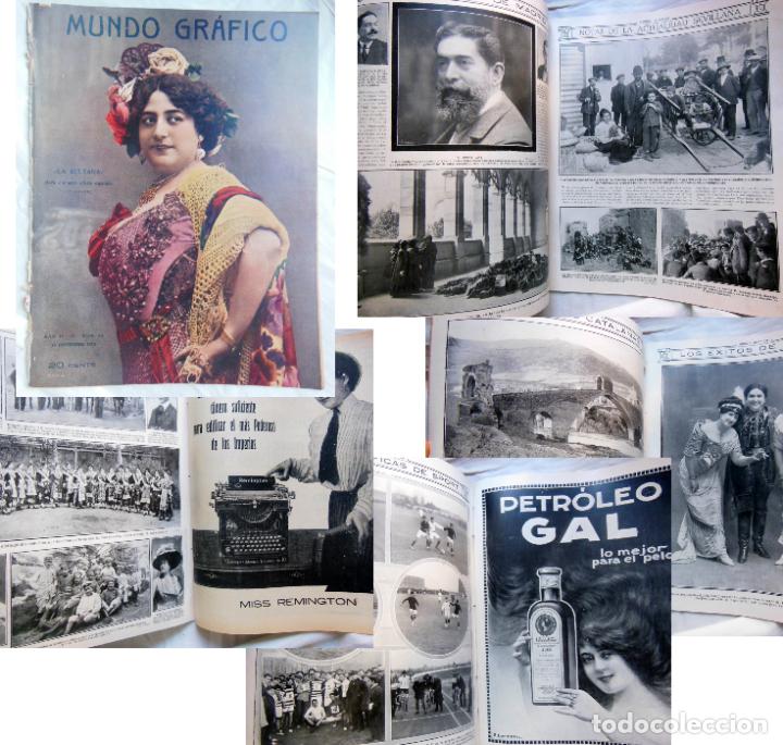 Coleccionismo de Revistas y Peri&oacute;dicos: MUNDO GR&Aacute;FICO. Revista Popular Ilustrada. A&ntilde;o II, N&uacute;m 60, 18 diciembre 1912