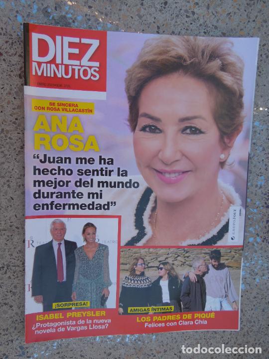 Coleccionismo de Revistas y Peri&oacute;dicos: DIEZ MINUTOS REVISTA N&ordm; 3725- ENERO 2023- ANA ROSA - ISABEL PREYSLER -