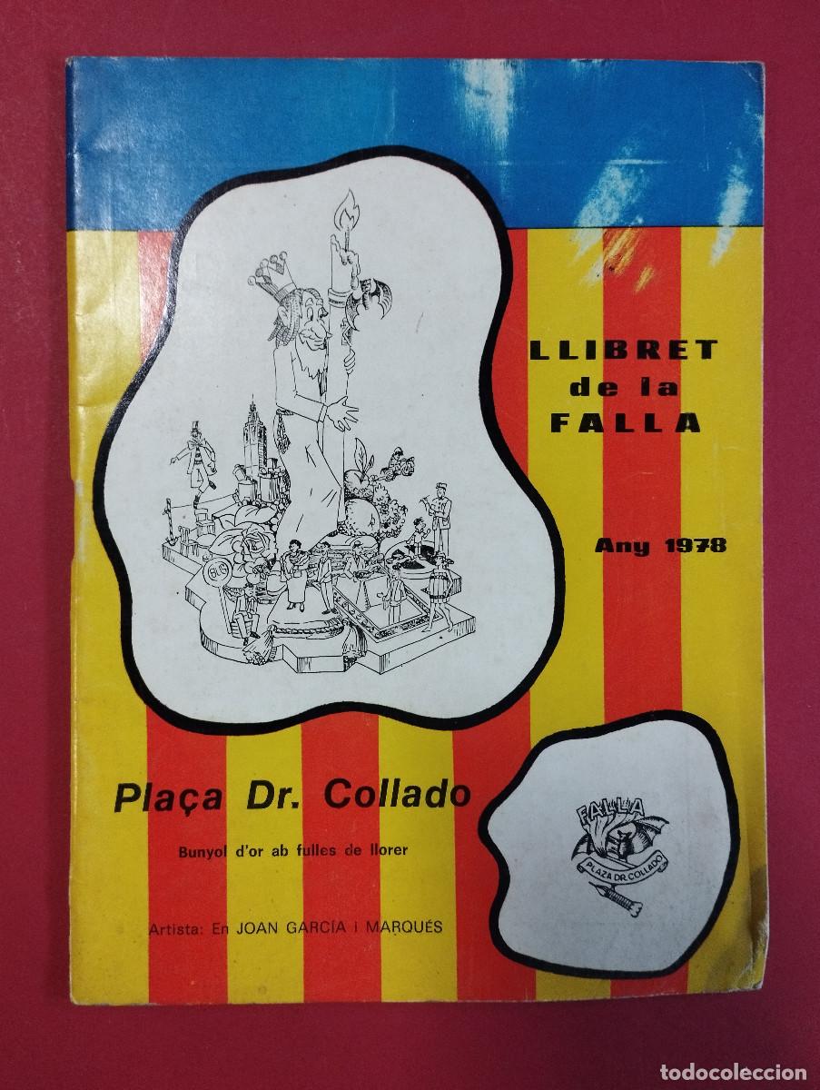 Colecionismo de Revistas e Jornais: FALLAS. Valencia. Llibret de la Falla PLA&Ccedil;A DOCTOR COLLADO. A&Ntilde;O 1978