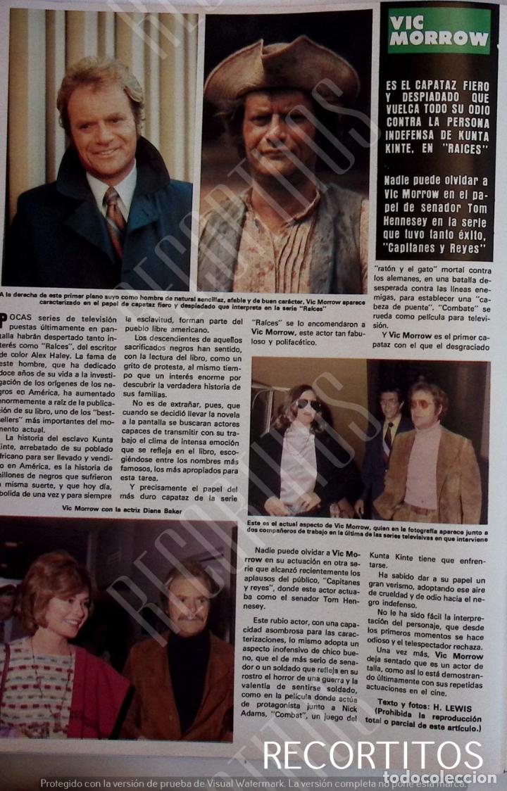 Sammeln von Zeitschriften und Zeitungen: vic morrow capitanes y reyes RAICES KUNTA KINTE