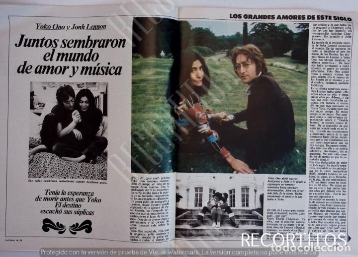 Coleccionismo de Revistas y Peri&oacute;dicos: YOKO ONO JOHN LENNON LOS BEATLES