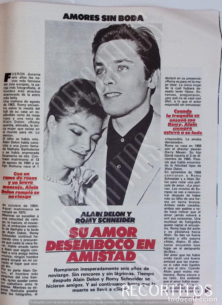 Coleccionismo de Revistas y Peri&oacute;dicos: ROMY SCHNEIDER ALAIN DELON
