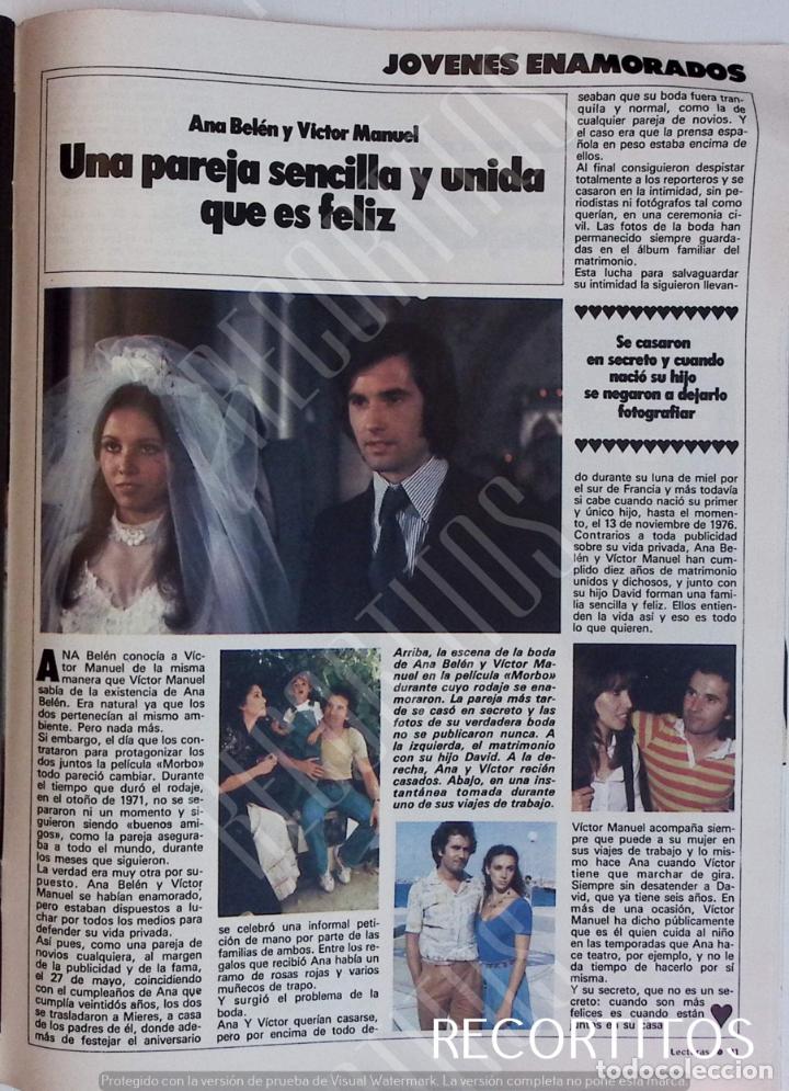 Coleccionismo de Revistas y Peri&oacute;dicos: ANA BELEN VICTOR MANUEL