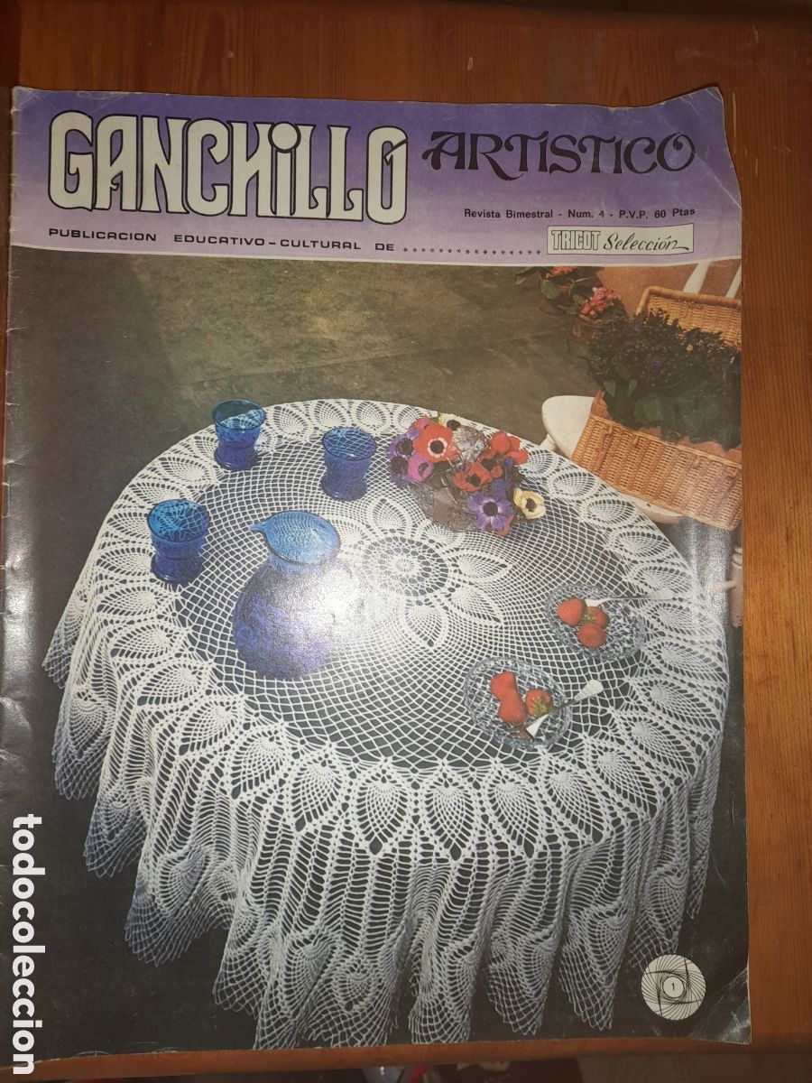 Coleccionismo de Revistas y Peri&oacute;dicos: REVISTA GANCHILLO ARTISTICO N &deg; 4