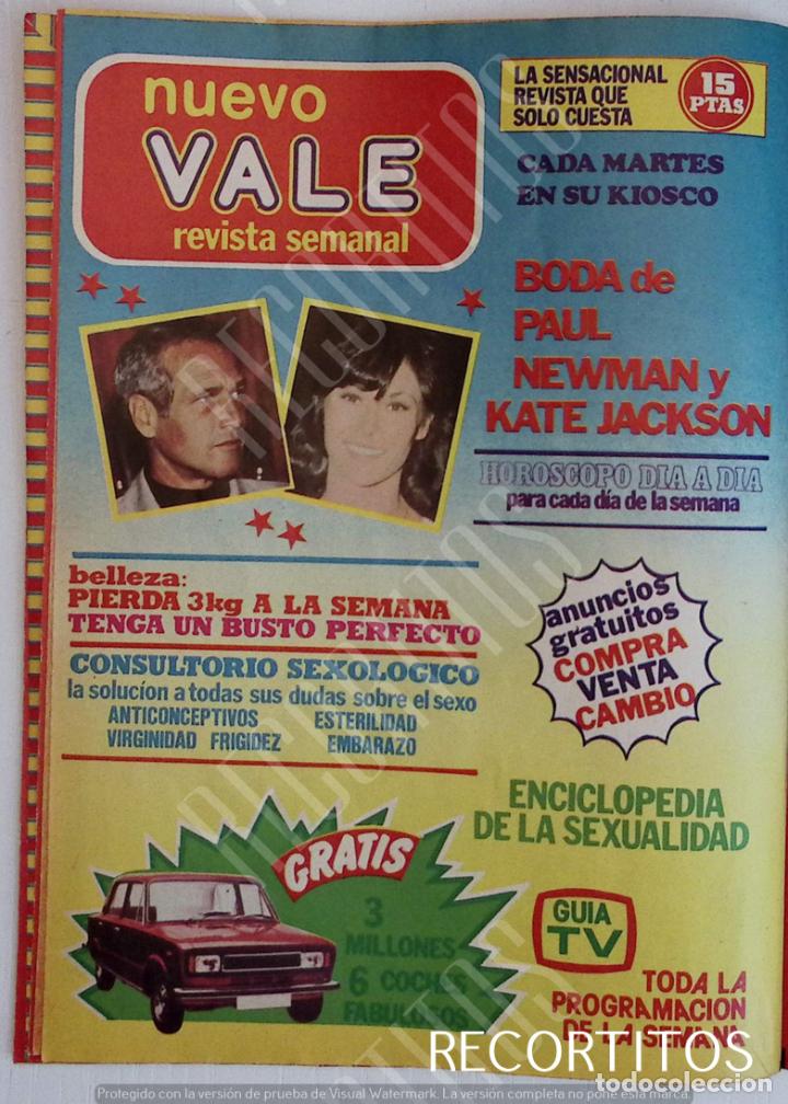 Coleccionismo de Revistas y Peri&oacute;dicos: KATE JACKSON LOS ANGELES DE CHARLIE PAUL NEWMAN