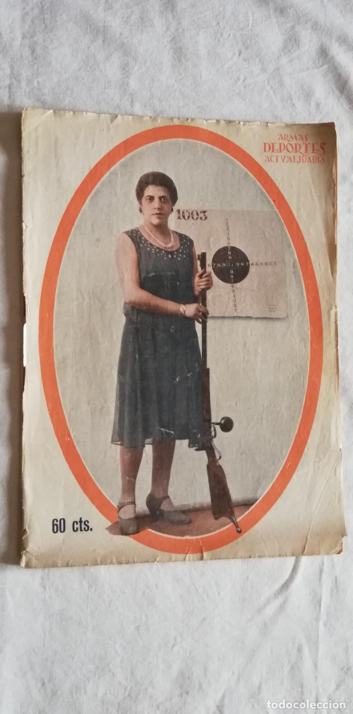 Coleccionismo de revistas y peri&oacute;dicos: ANTIGUA REVISTA / OLD MAGAZINE : ARMAS Y DEPORTES ACTUALIDADES N&ordm;122, 1929