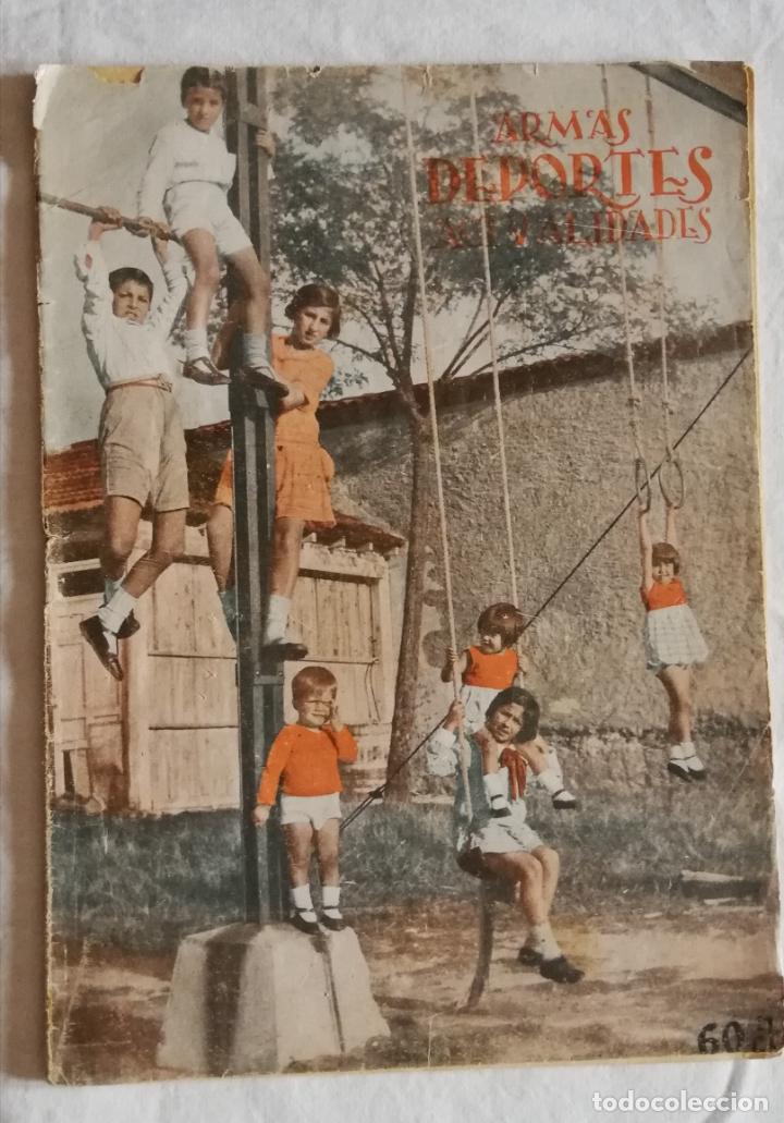 Coleccionismo de revistas y peri&oacute;dicos: ANTIGUA REVISTA / OLD MAGAZINE : ARMAS Y DEPORTES ACTUALIDADES N&ordm;125, 1929