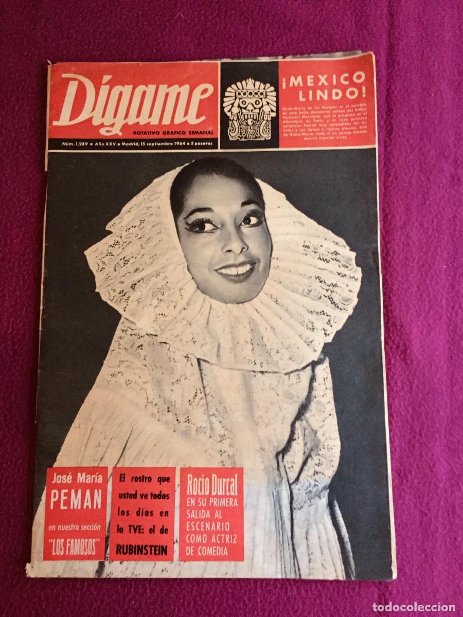 Coleccionismo de Revistas y Peri&oacute;dicos: D&Iacute;GAME. N&ordm; 1289: LOS BEATLES AMERICANOS / THE AMERICAN BEETLES ; ROC&Iacute;O DURCAL ; PAULETTE GODARD