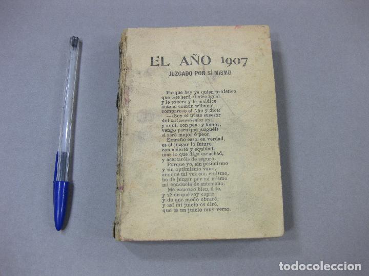 Coleccionismo de Revistas y Peri&oacute;dicos: ALMANAQUE C&Oacute;MICO POL&Iacute;TICO DE EL FUSIL ENCUADERNADO CON LOS A&Ntilde;OS DE 1907 1908 1909 1911 Y 1912