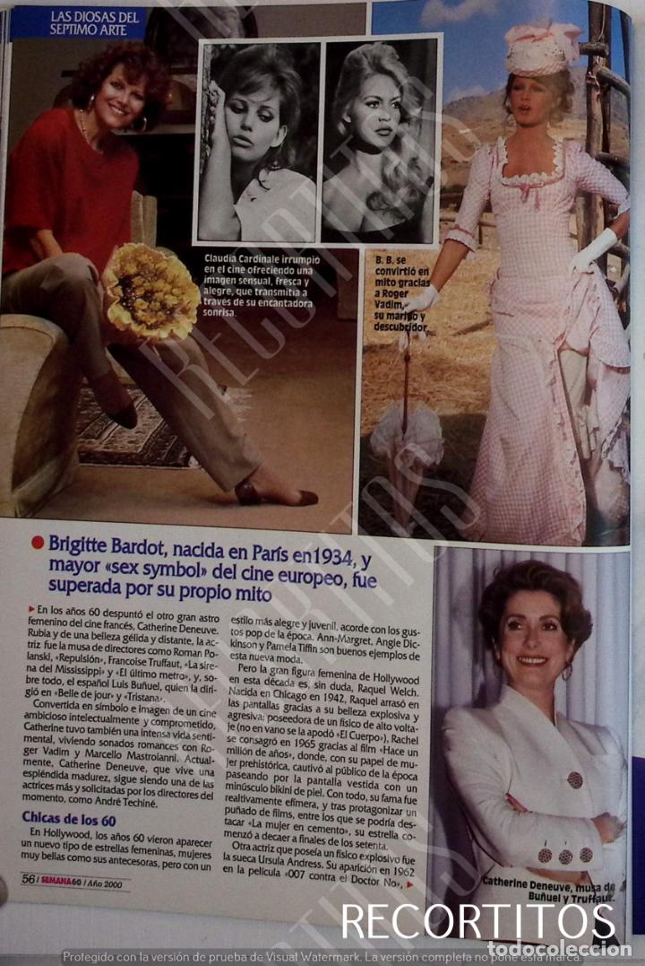 Coleccionismo de Revistas y Peri&oacute;dicos: BRIGITTE BARDOT CLAUDIA CARDINALE CATHERINE DENEUVE