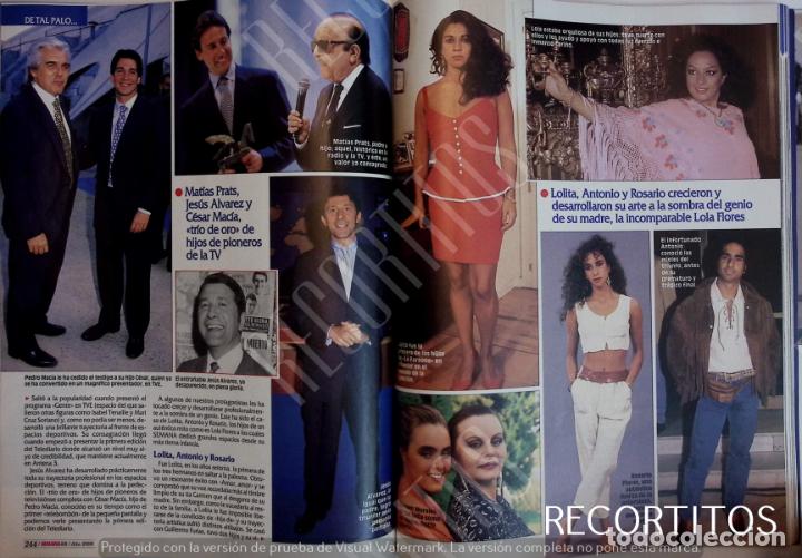 Coleccionismo de Revistas y Peri&oacute;dicos: LOLA FLORES LOLITA ROSARIO ANTONIO MATIAS PRATS ROCIO DURCAL