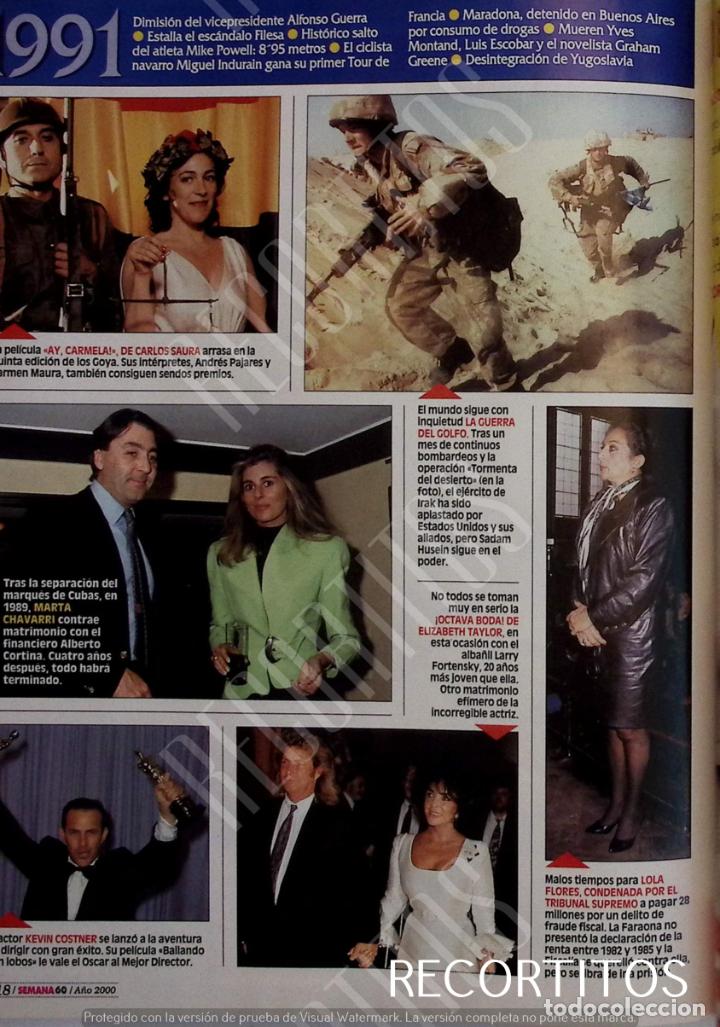 Coleccionismo de Revistas y Peri&oacute;dicos: KEVIN COSTNER LOLA FLORES ELIZABETH TAYLOR MARTA CHAVARRI CARMEN MAURA