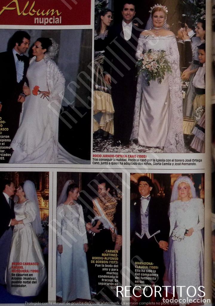 Coleccionismo de Revistas y Peri&oacute;dicos: ROCIO JURADO MARADONA PEDRO CARRASCO RAQUEL MOSQUERA CARMEN MARTINEZ BORDIU