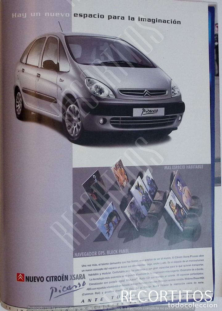 Coleccionismo de Revistas y Peri&oacute;dicos: ANUNCIO CITROEN XSARA PICASSO