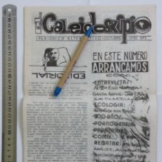 Coleccionismo de Revistas y Periódicos: EL KALEIDOSKOPIO VENEZUELA PERIÓDICO ALTERNATIVO 1992 FANZINE PARALAMAS