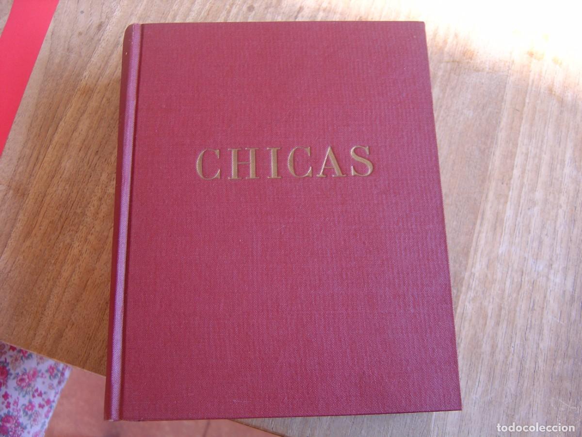Coleccionismo de revistas y peri&oacute;dicos: CHICAS. TOMO CON REVISTAS DEL A&Ntilde;O 1958. NUMEROS 413 A 424. CON FOTOGRAFIAS, ANUNCIOS, HISTORIETAS,