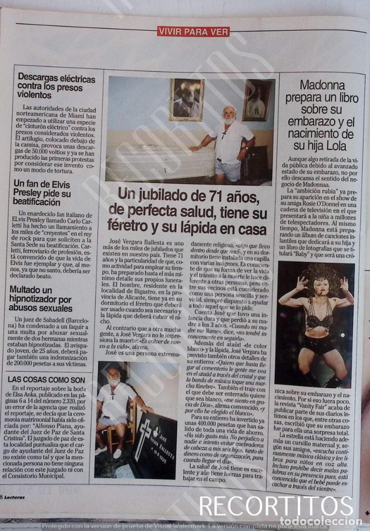 Coleccionismo de Revistas y Peri&oacute;dicos: madonna