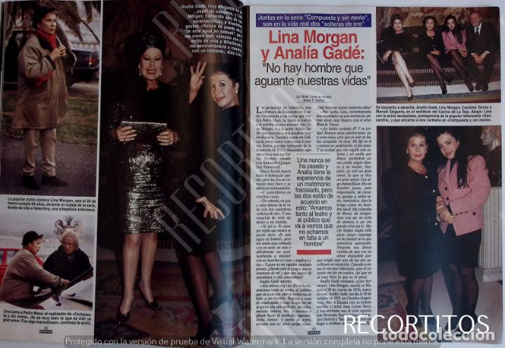 Coleccionismo de Revistas y Peri&oacute;dicos: lina morgan analia gade compuesta y sin novio