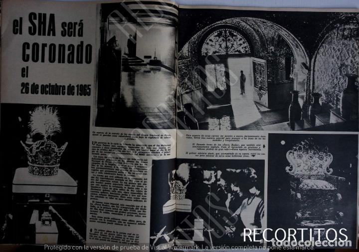 Coleccionismo de revistas y peri&oacute;dicos: coronacion del sha de persia farah diba