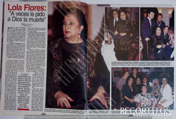 Coleccionismo de revistas y peri&oacute;dicos: lola flores lolita rosario