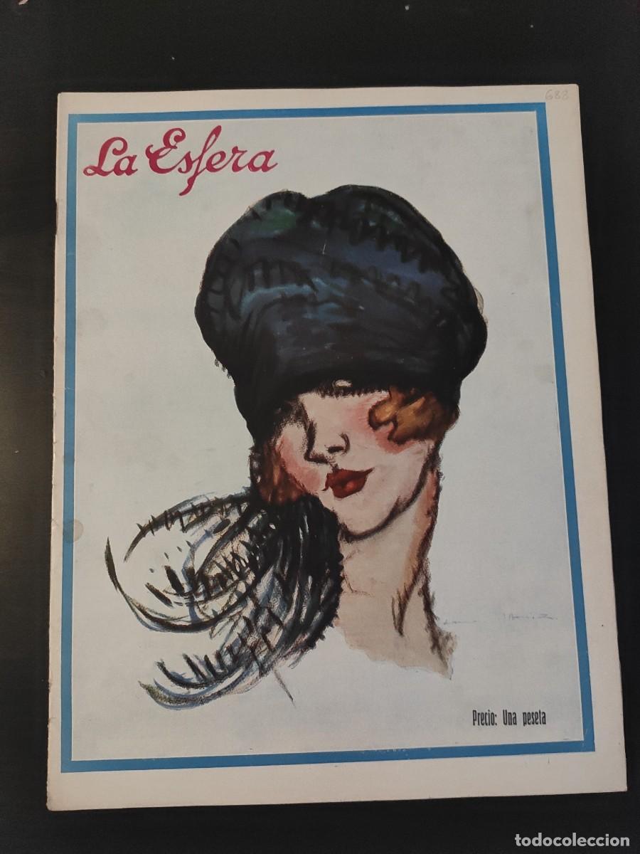 Sammeln von Zeitschriften und Zeitungen: LA ESFERA. N&ordm; 688. A&Ntilde;O 1927. LA CINTURA DE MADRID, EL PUENTE DE VALLECAS. UNA FIESTA INFANTIL.. LEER