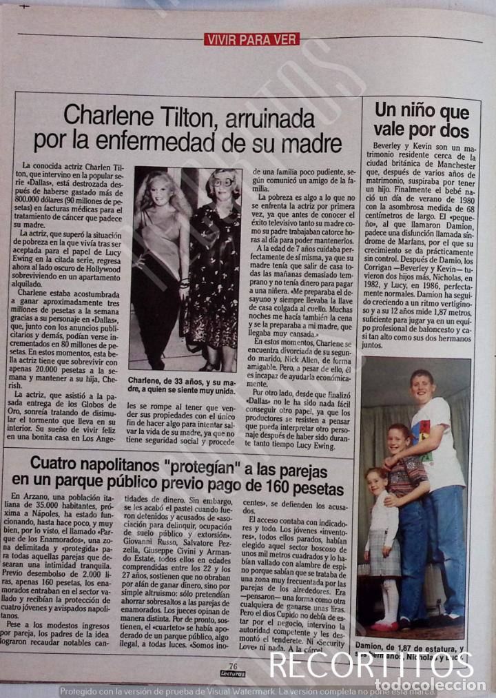 Coleccionismo de revistas y peri&oacute;dicos: charlene tilton el ni;o gigante
