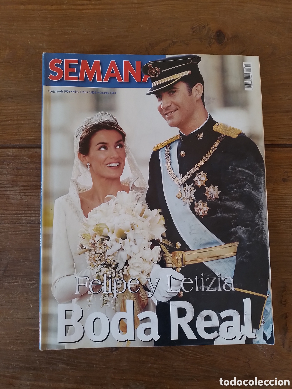 Coleccionismo de Revistas y Peri&oacute;dicos: Revista Semana Boda Real Felipe y Letizia