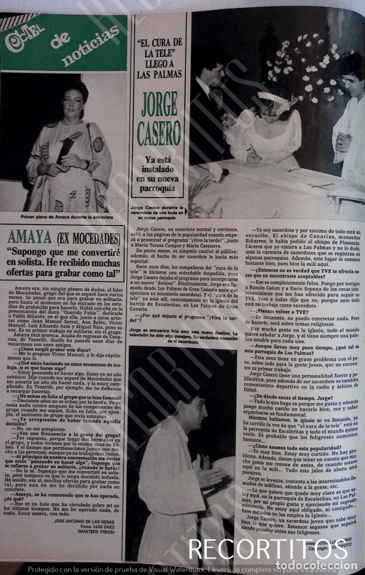 Coleccionismo de Revistas y Peri&oacute;dicos: amaya izaskun mocedades URANGA