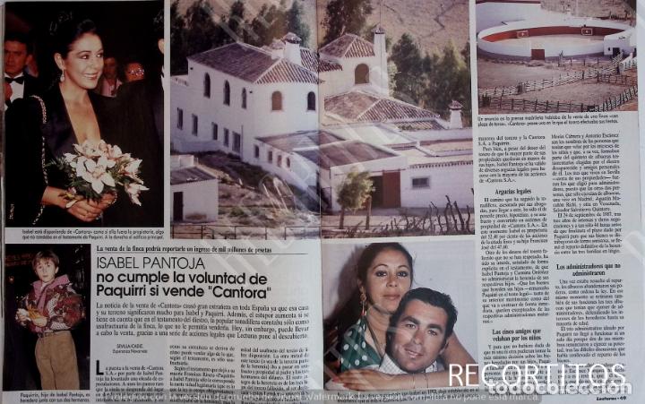 Coleccionismo de Revistas y Peri&oacute;dicos: isabel pantoja paquirri