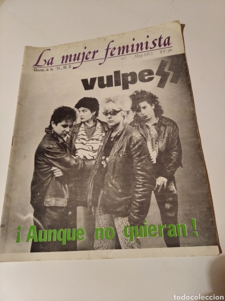 Coleccionismo de revistas y peri&oacute;dicos: La mujer feminista 2 las vulpes