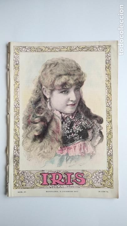 Coleccionismo de Revistas y Peri&oacute;dicos: Iris. N&uacute;m. 84. 15 de diciembre de 1900