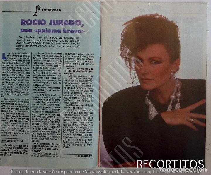 Coleccionismo de Revistas y Peri&oacute;dicos: ROCIO JURADO