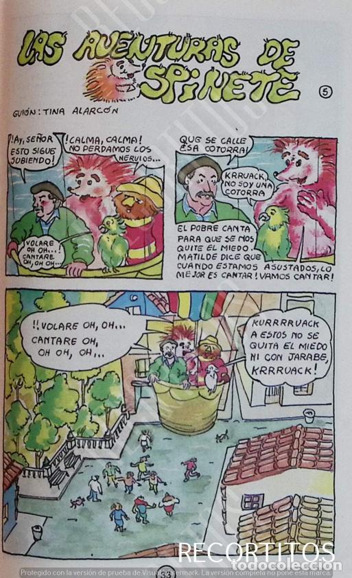 Coleccionismo de Revistas y Peri&oacute;dicos: LAS AVENTURAS DE ESPINETE EN TELE RADIO BARRIO SESAMO CAPITULO 5