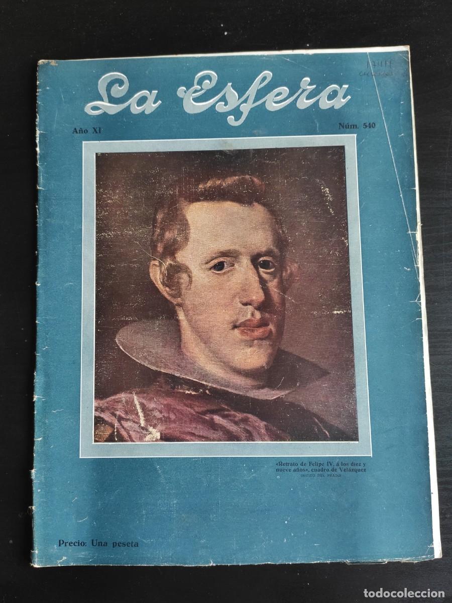 Collezionismo di Riviste e Giornali: LA ESFERA. N&ordm; 540. A&Ntilde;O 1924. EL CINCELADOR DE SU ESP&Iacute;RITU. GUADIX, LA CIUDAD DE LAS CUEVAS. C.. LEER