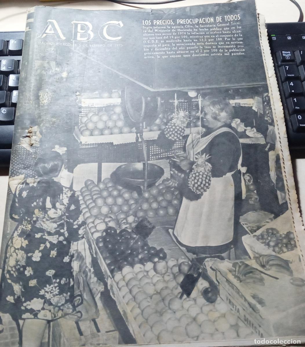 Coleccionismo de Revistas y Peri&oacute;dicos: REVISTA ABC 5 FEBRERO DE 1975