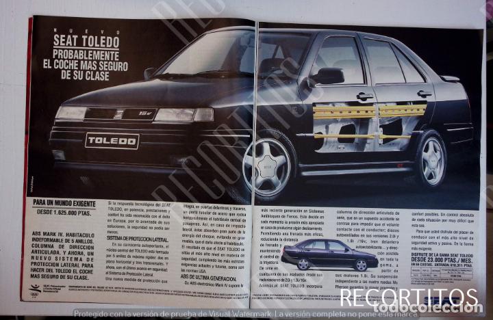 Coleccionismo de revistas y peri&oacute;dicos: ANUNCIO PUBLICIDAD SEAT TOLEDO