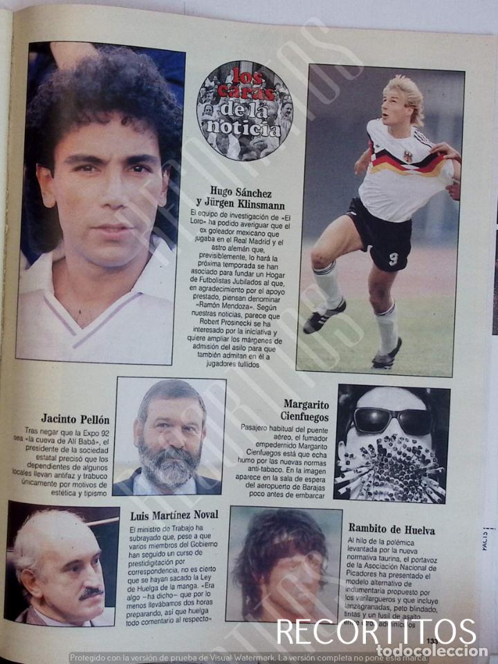 Coleccionismo de Revistas y Peri&oacute;dicos: SILVESTER STALLONE HUGO SANCHEZ KLINSMANN JURGEN