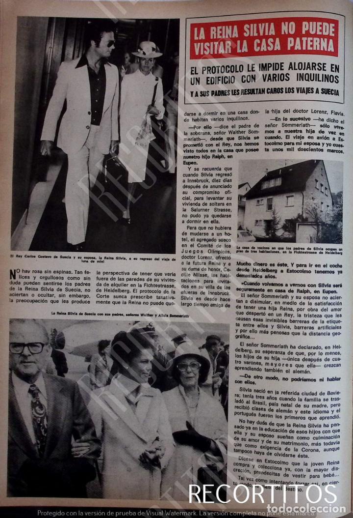 Coleccionismo de Revistas y Peri&oacute;dicos: silvia de suecia sylvia somerlath