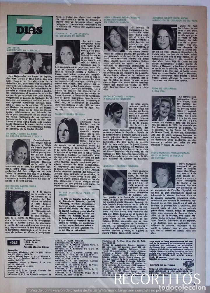 Coleccionismo de Revistas y Peri&oacute;dicos: LIZA MINELLI JOHN LENNON silvia de suecia sylvia somerlath LUIS AGUILE NADIA COMANECI