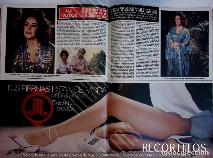 Colecionismo de Revistas e Jornais: ELIZABETH TAYLOR LIZ ANUNCIO MEDIAS