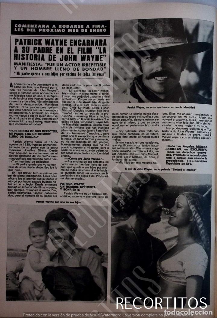 Colecionismo de Revistas e Jornais: PATRICK WAYNE