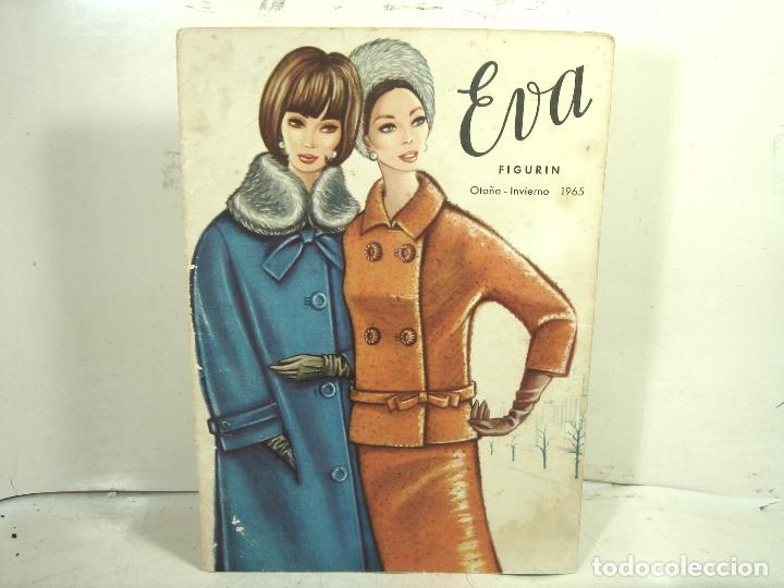 Coleccionismo de revistas y peri&oacute;dicos: REVISTA MODA-EVA FIGURIN 1965 OTO&Ntilde;O INVIERNO-CURSO CORTE Y CONFECCION DISE&Ntilde;O A&Ntilde;OS 60