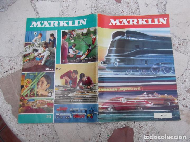 Colecionismo de Revistas e Jornais: catalogos de modelismo ferroviario,marklin,1970, 74 paginas , color, 21 x30, aleman