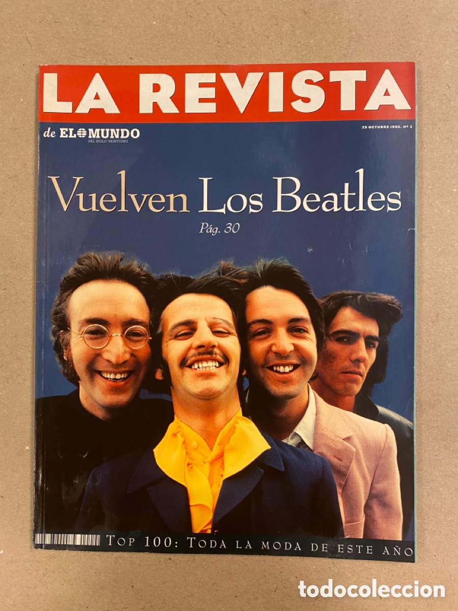 Collectionnisme de Revues et Journaux: LA REVISTA DEL EL MUNDO N&deg; 29 (1995). THE BEATLES, MONICA SELES, JODIE FOSTER,&hellip;