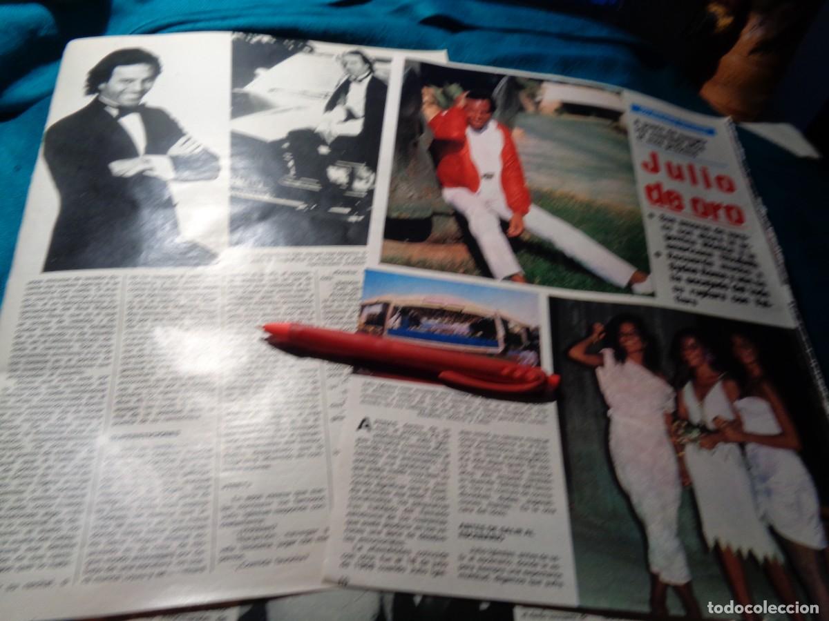 Coleccionismo de Revistas y Peri&oacute;dicos: RECORTE : JULIO IGLESIAS , JULIO DE ORO. SEMANA, SPTMBRE 1983(#)