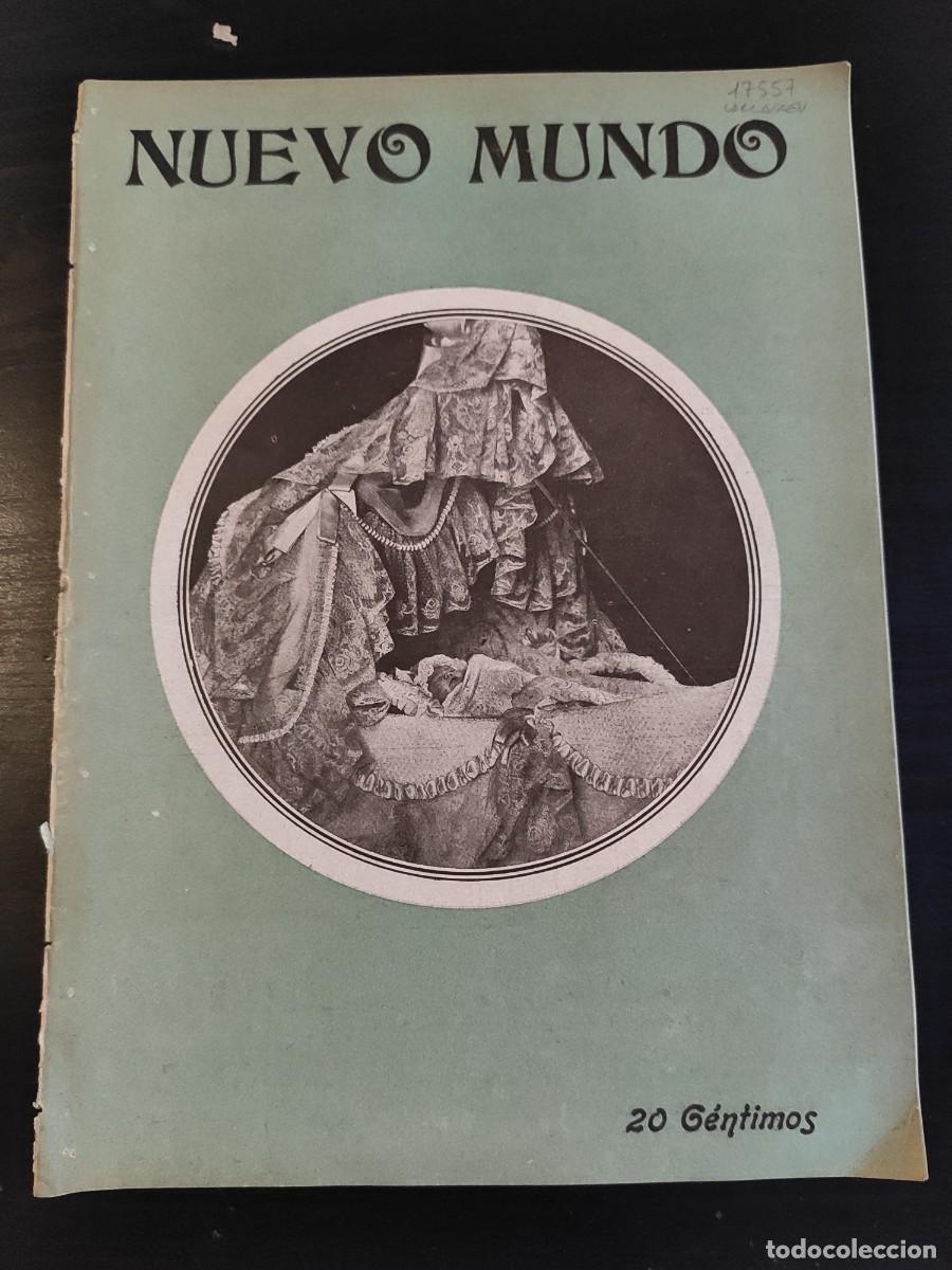 Colecionismo de Revistas e Jornais: NUEVO MUNDO. N&ordm; 698. A&Ntilde;O 1907. PR&Iacute;NCIPES EXTRANJEROS EN MADRID. LAS EMBAJADAS EN PALACIO. BAU.. LEER
