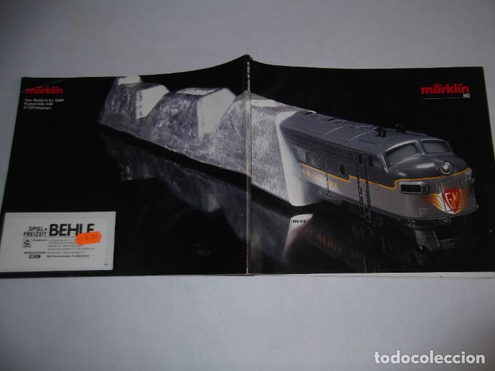 Collection Magazines and Newspapers: catalogo modelismo ferroviario, marklin,en aleman, 1990-91, 22x26, 162 paginas