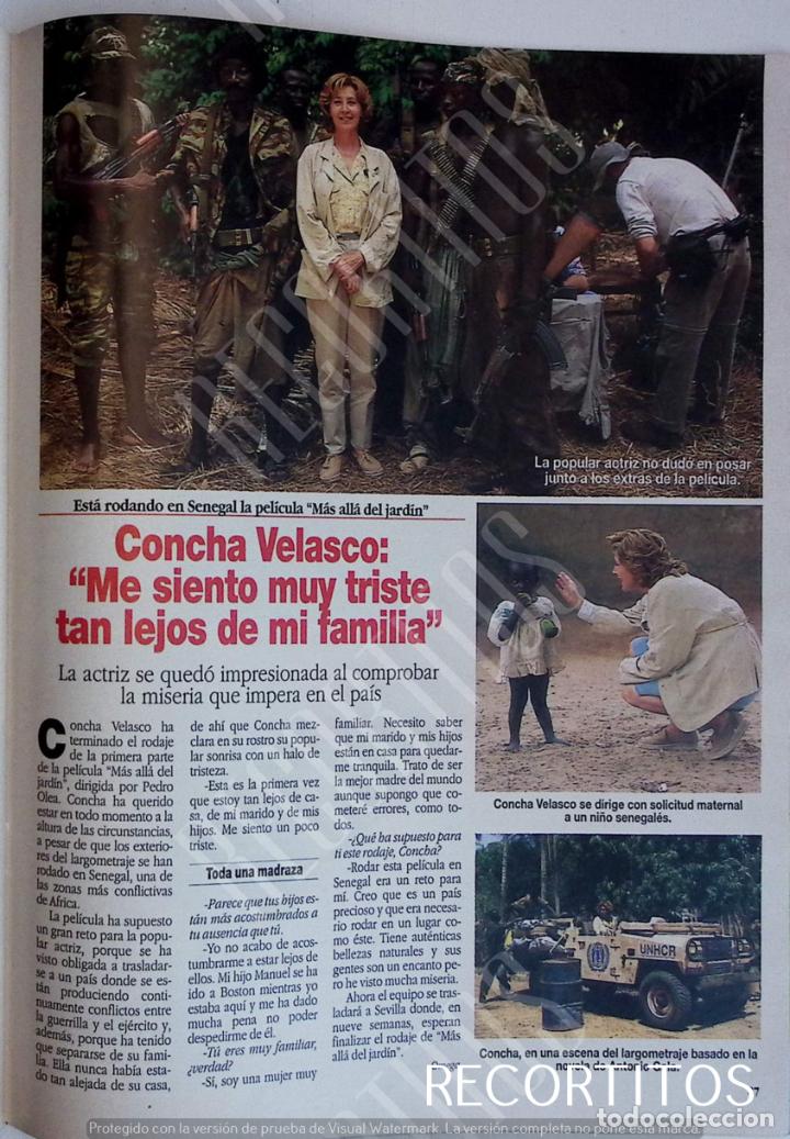 Coleccionismo de revistas y peri&oacute;dicos: CONCHA VELASCO