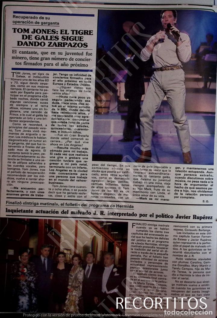 Coleccionismo de Revistas y Peri&oacute;dicos: TOM JONES MARIA TERESA CAMPOS DO&Ntilde;A ADELAIDA